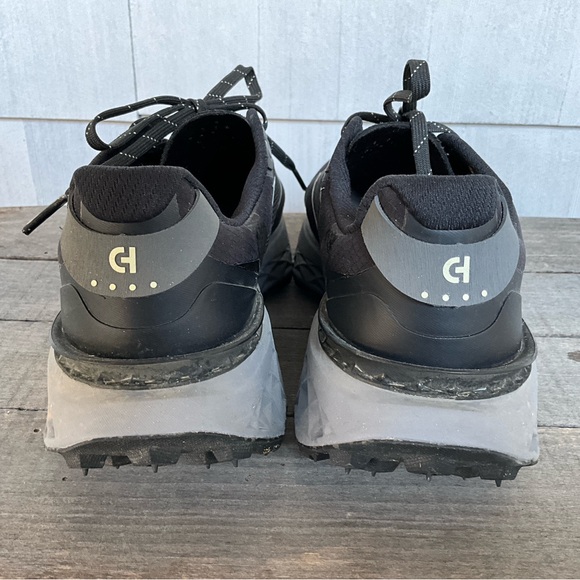Cole Haan All-Terrain Sneakers Black Mesh Leatherstorm 8 NWT - Picture 7 of 10